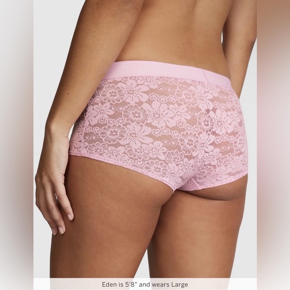 Victoria's Secret Pink Wink Shine
Logo Boyshort Panty Size
Rhinestone VS - Picture 2 of 5